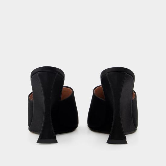 25SS 파리텍사스 뮬/슬리퍼 PX1505XTSAT BLACK - PARIS TEXAS