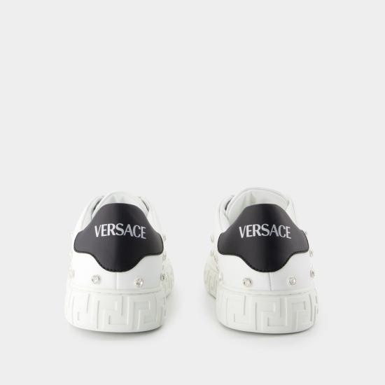 25SS 베르사체 뮬/슬리퍼 10135681A133222W020 WHITE - VERSACE