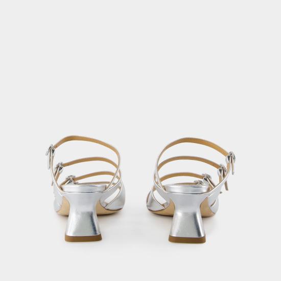 25SS 에이드 뮬/슬리퍼 A11HSARCS55TB151SS25920051920 SILVER - AEYDE