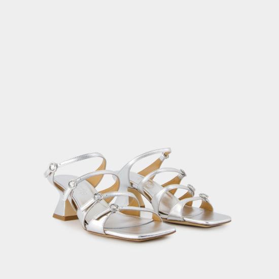 25SS 에이드 뮬/슬리퍼 A11HSARCS55TB151SS25920051920 SILVER - AEYDE