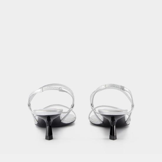25SS 애니빙 뮬/슬리퍼 A1410684SLV1 SILVER - ANINE BING