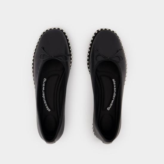 25SS 알렉산더 왕 뮬/슬리퍼 30125F047001 BLACK - ALEXANDER WANG