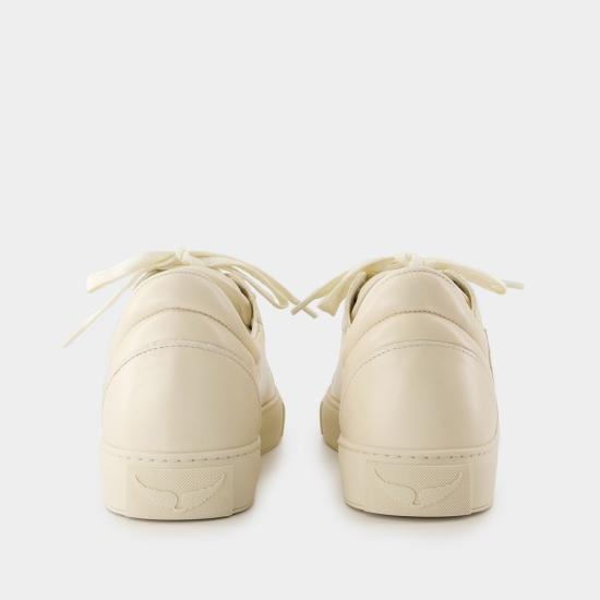 25SS 자딕앤볼테르 뮬/슬리퍼 SWSN01566100 WHITE - ZADIG & VOLTAIRE