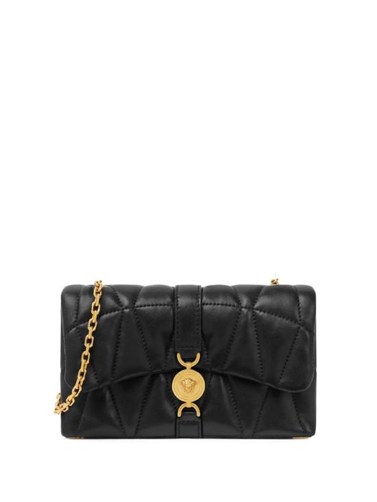25SS 베르사체 클레이오 퀼티드 나파 미니백 10177401A129751B00V BLACK