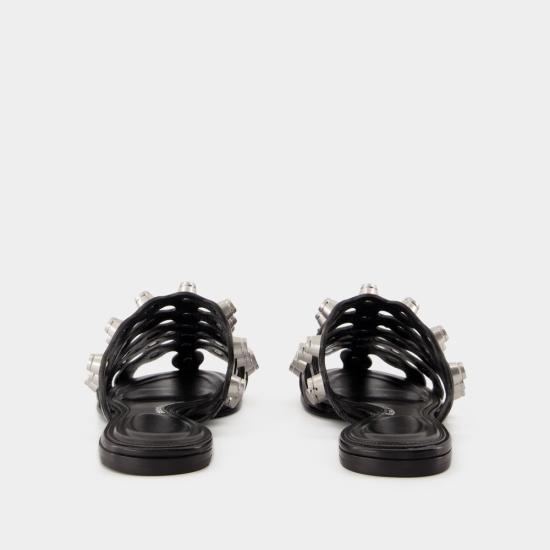25SS 알렉산더 왕 뮬/슬리퍼 30125M014001 BLACK - ALEXANDER WANG