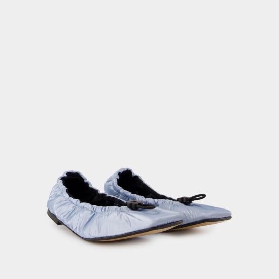 25SS 세실리아 반센 뮬/슬리퍼 424FTW30016 BLUE - CECILIE BAHNSEN