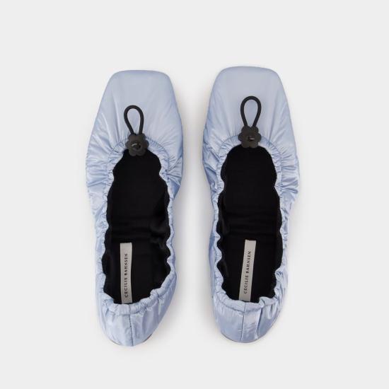 25SS 세실리아 반센 뮬/슬리퍼 424FTW30016 BLUE - CECILIE BAHNSEN