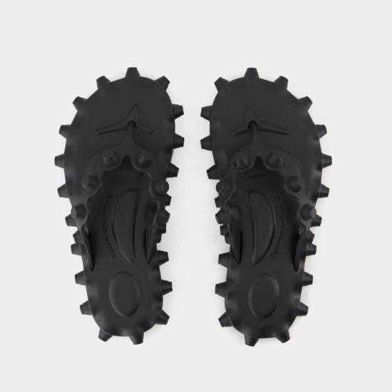 25SS 알렉산더 왕 뮬/슬리퍼 30125S022001 BLACK - ALEXANDER WANG