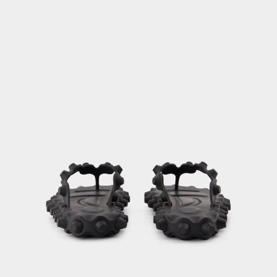 25SS 알렉산더 왕 뮬/슬리퍼 30125S022001 BLACK - ALEXANDER WANG