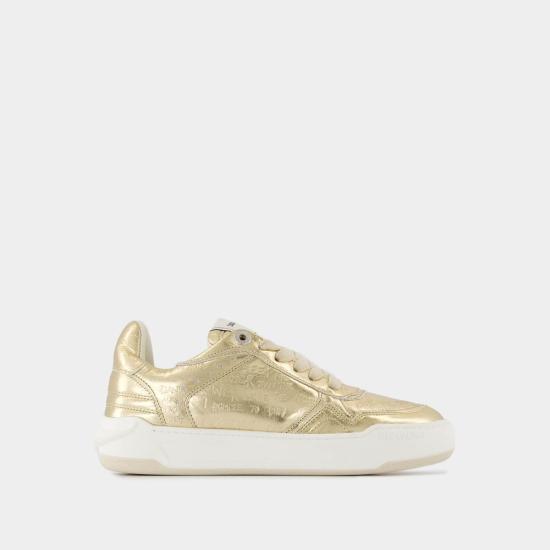 25SS 자딕앤볼테르 뮬/슬리퍼 SWSN01582700 GOLD