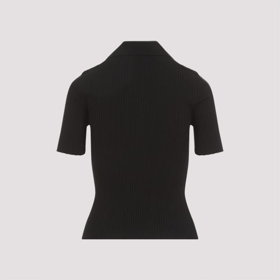  쿠레쥬 반팔 티셔츠 VESMPO029FI00019999 BLACK - COURREGES