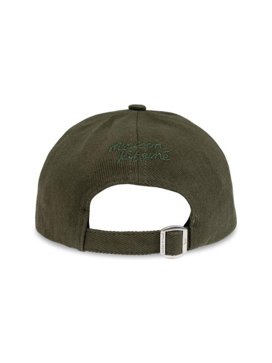  메종키츠네 볼드 폭스 헤드 6P 캡 MM06104WW0096P391 GREEN - MAISON KITSUNE