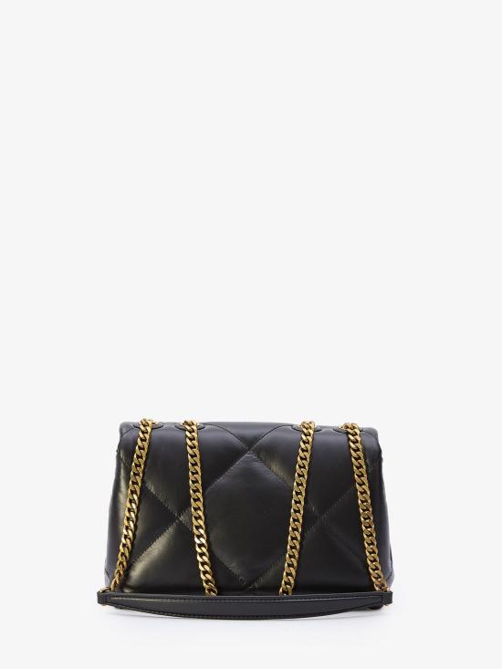 25SS 토리버치 스몰 키라 다이아몬드 퀼트 컨버터블 숄더백 154706001 BLACK - TORY BURCH