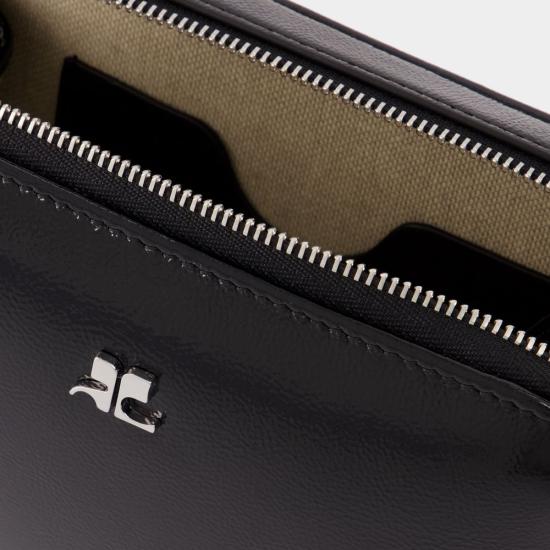  쿠레쥬 클러치/파우치 424GSA146CR00439999 BLACK - COURREGES