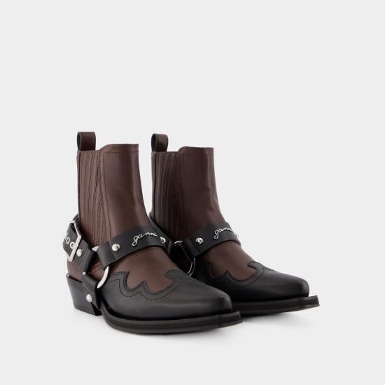 24FW 가니 부츠 S2745045 BLACK - GANNI