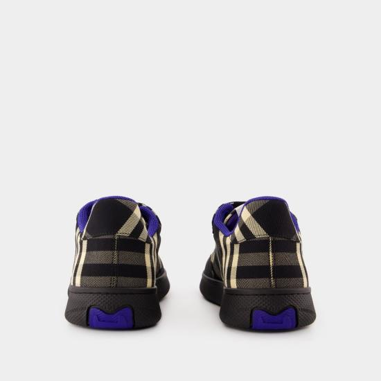  버버리 체크 테라스 스니커즈 8095370A1003 BLACK - BURBERRY