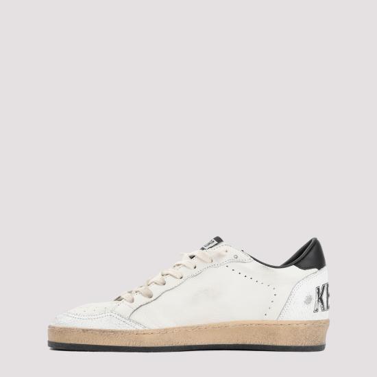  골든구스 볼스타 레더 스타 스니커즈 GMF00117F00377110283 WHITE - GOLDEN GOOSE