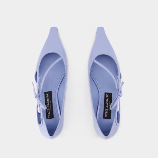 24FW 돌체앤가바나 뮬/슬리퍼 CB0217A103780789 BLUE - DOLCE & GABBANA