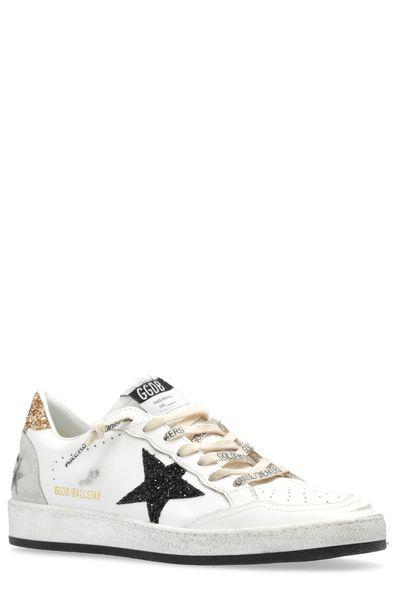  골든구스 글리터 스타 볼스타 스니커즈 GWF00117F00611810750 WHITE - GOLDEN GOOSE