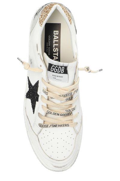  골든구스 글리터 스타 볼스타 스니커즈 GWF00117F00611810750 WHITE - GOLDEN GOOSE