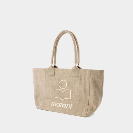 24FW 이자벨마랑 YENKY 옌키 로고 토트백 PM0062FAA1X19M90BE BEIGE - ISABEL MARANT