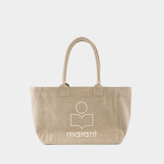 24FW 이자벨마랑 YENKY 옌키 로고 토트백 PM0062FAA1X19M90BE BEIGE