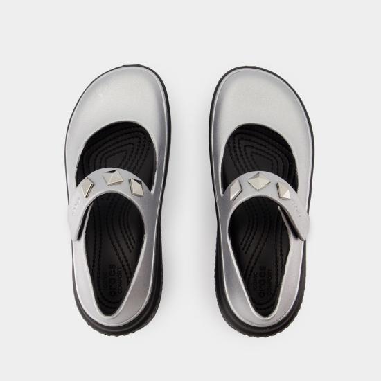  크록스 뮬/슬리퍼 210437040 SILVER - CROCS