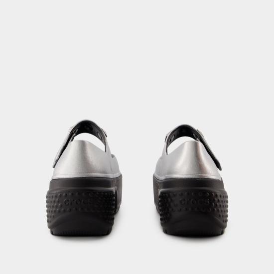  크록스 뮬/슬리퍼 210437040 SILVER - CROCS