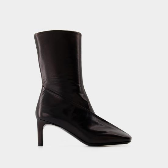  질샌더 부츠 J16WW0016P4864001 BLACK