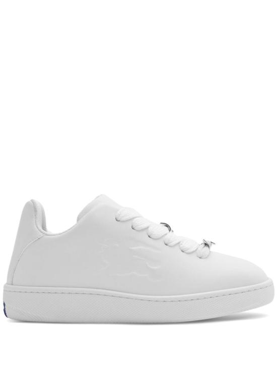  버버리 레더 박스 스니커즈 8083385A1464 WHITE
