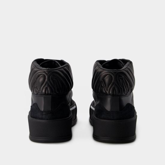  알렉산더 맥퀸 스니커즈 777238W4SS11070 BLACK - ALEXANDER MCQUEEN