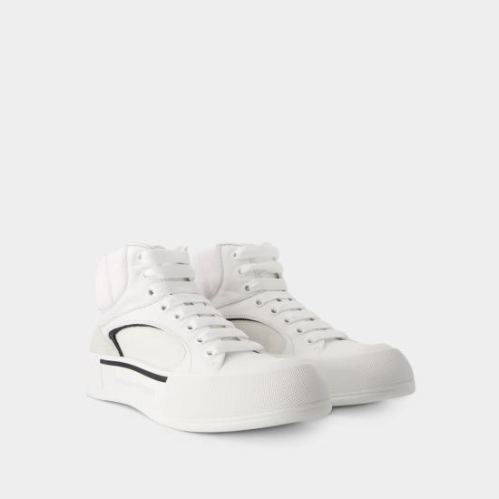  알렉산더 맥퀸 뮬/슬리퍼 777238W4SS19061 WHITE - ALEXANDER MCQUEEN