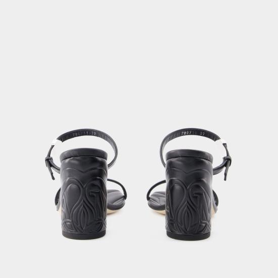  알렉산더 맥퀸 뮬/슬리퍼 780711WIEAB1081 BLACK - ALEXANDER MCQUEEN