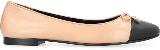  토리버치 캡 토 발레 플랫 154513200 BEIGE - TORY BURCH