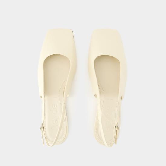  에이드 뮬/슬리퍼 A11FLGRRS15FL41SS24100007100 BEIGE - AEYDE