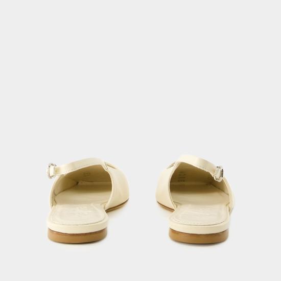  에이드 뮬/슬리퍼 A11FLGRRS15FL41SS24100007100 BEIGE - AEYDE