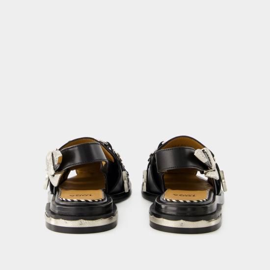  토가 뮬/슬리퍼 FTGPW131209009 BLACK - TOGA