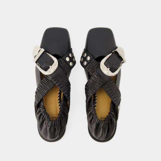  토가 샌들 FTGPWJ92809005 BLACK - TOGA