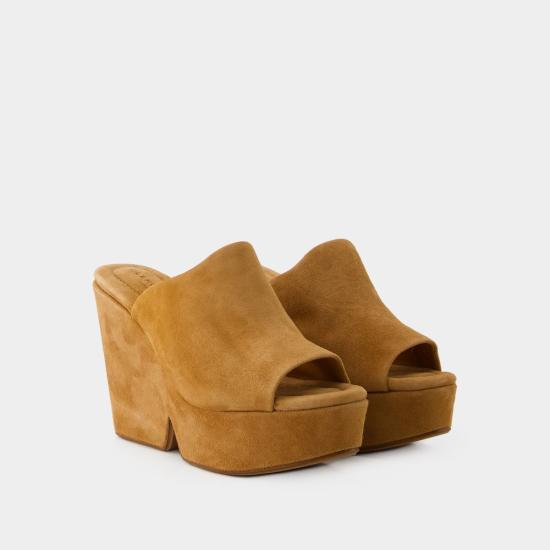  끌레제리 뮬/슬리퍼 326429024 BROWN - CLERGERIE