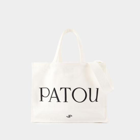  파투 토트백 AC0450076001W WHITE - PATOU