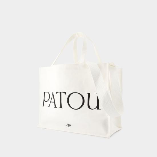  파투 토트백 AC0450076001W WHITE - PATOU