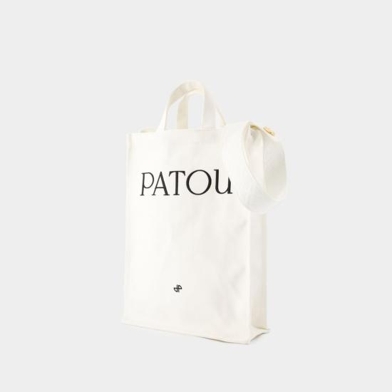  파투 토트백 AC0620076001W WHITE - PATOU