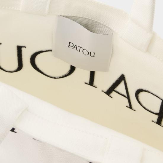  파투 토트백 AC0620076001W WHITE - PATOU