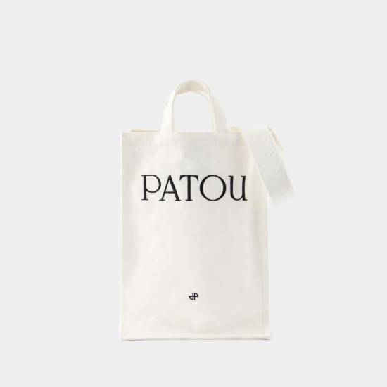  파투 토트백 AC0620076001W WHITE - PATOU