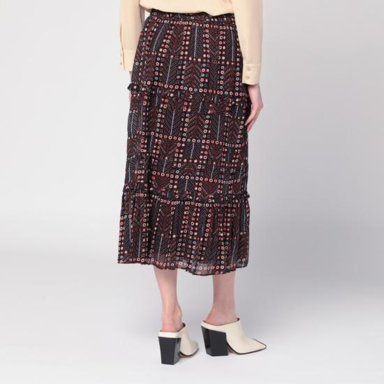  이자벨마랑에뚜왈 스커트 25PJU0239FAC1J19E Multicolor - ISABEL MARANT ETOILE