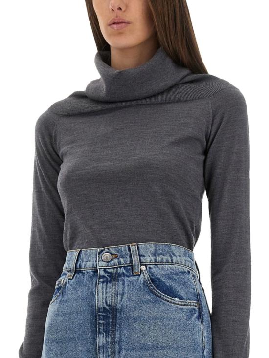 25FW 스텔라 맥카트니 터틀넥 6K1040 3S25981267 Grey - STELLA MCCARTNEY