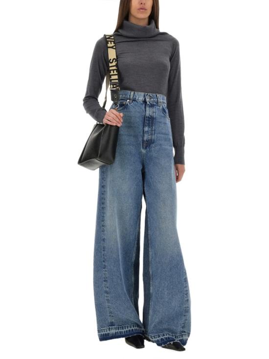25FW 스텔라 맥카트니 터틀넥 6K1040 3S25981267 Grey - STELLA MCCARTNEY
