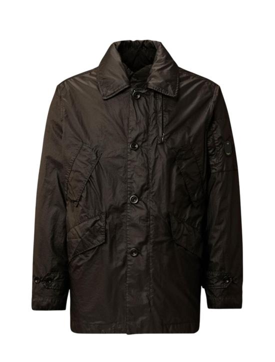 25FW 씨피 컴퍼니 오팔 후드 렌즈 자켓 19CMOW265A110449G999 Black