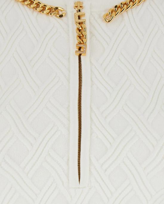 25FW 엘리자베타프랜치 미디 원피스 AM20B56E2360 Beige - ELISABETTA FRANCHI