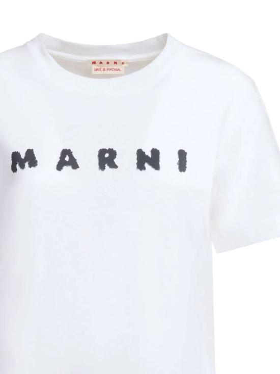 25FW 마르니 반팔 티셔츠 THJE0293P8USCX42SLW01 WHITE - MARNI